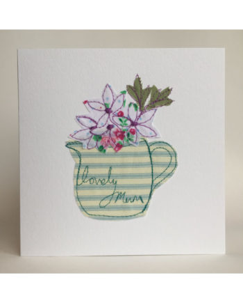 Sarah,becvar,design,greetings,cards,embroidery,flowers,mum