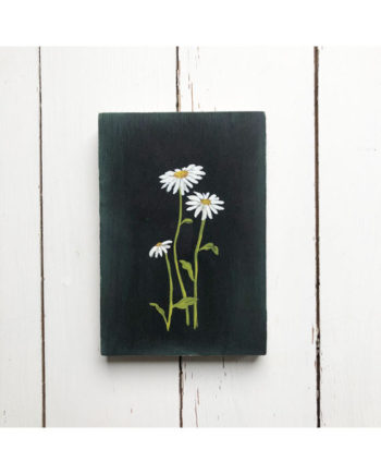 ox eye daisy painting by Sarah Becvar